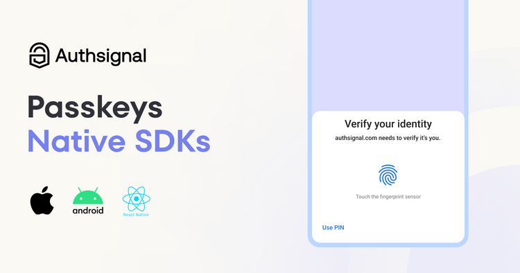 Passkeys Mobile Native SDKs