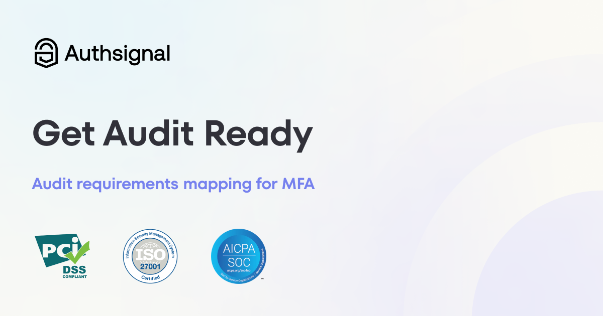 How to meet compliance requirements for Multi-Factor Authentication (MFA) controls